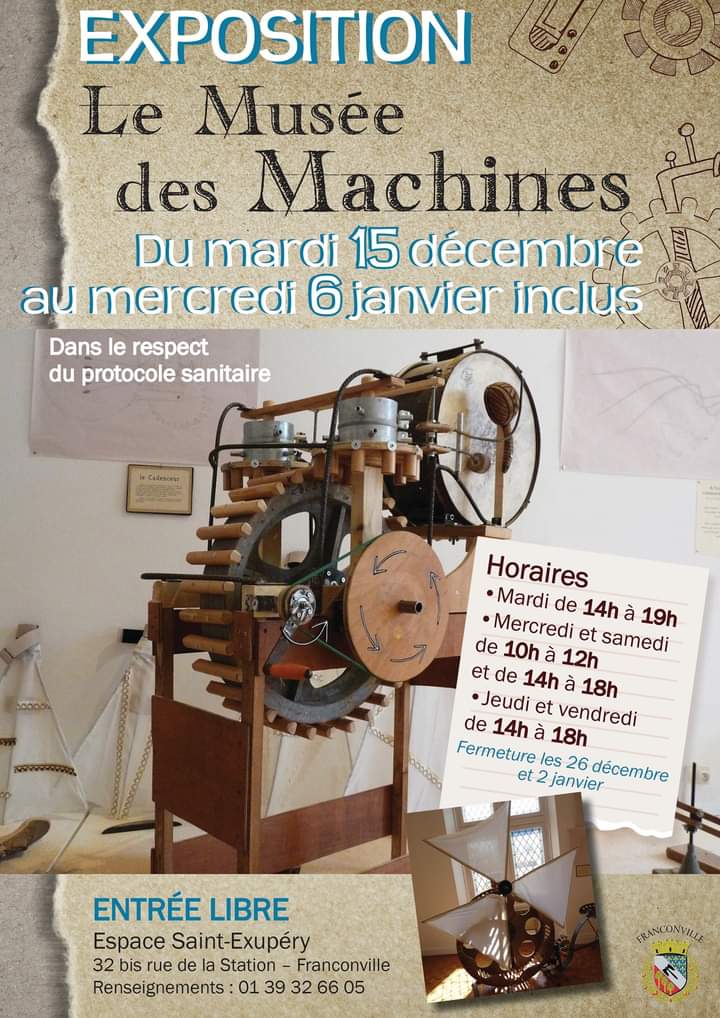 Exposition Le Musée des Machines