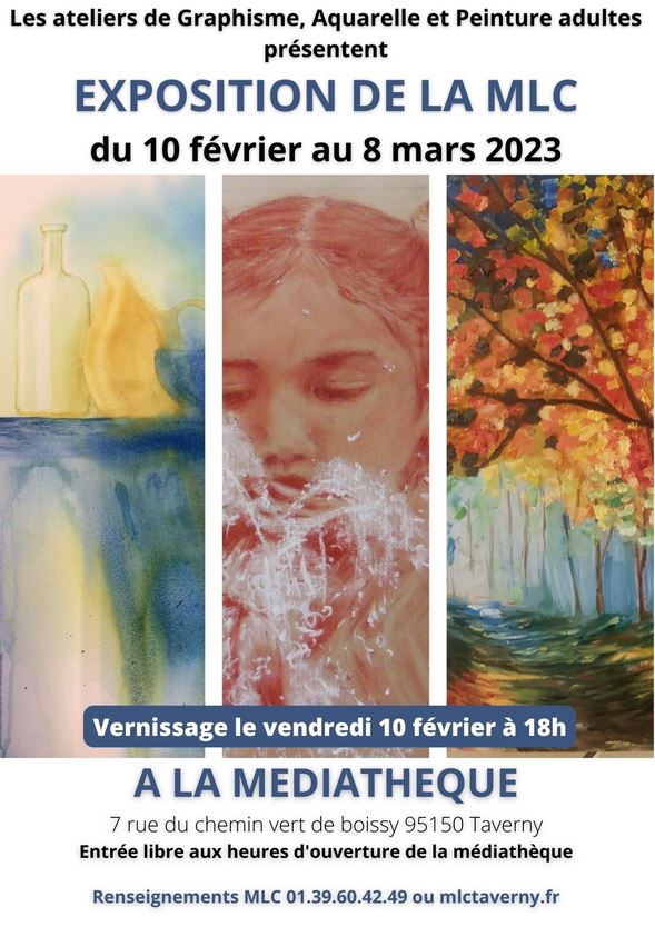 Exposition de la MLC à la médiathèque
