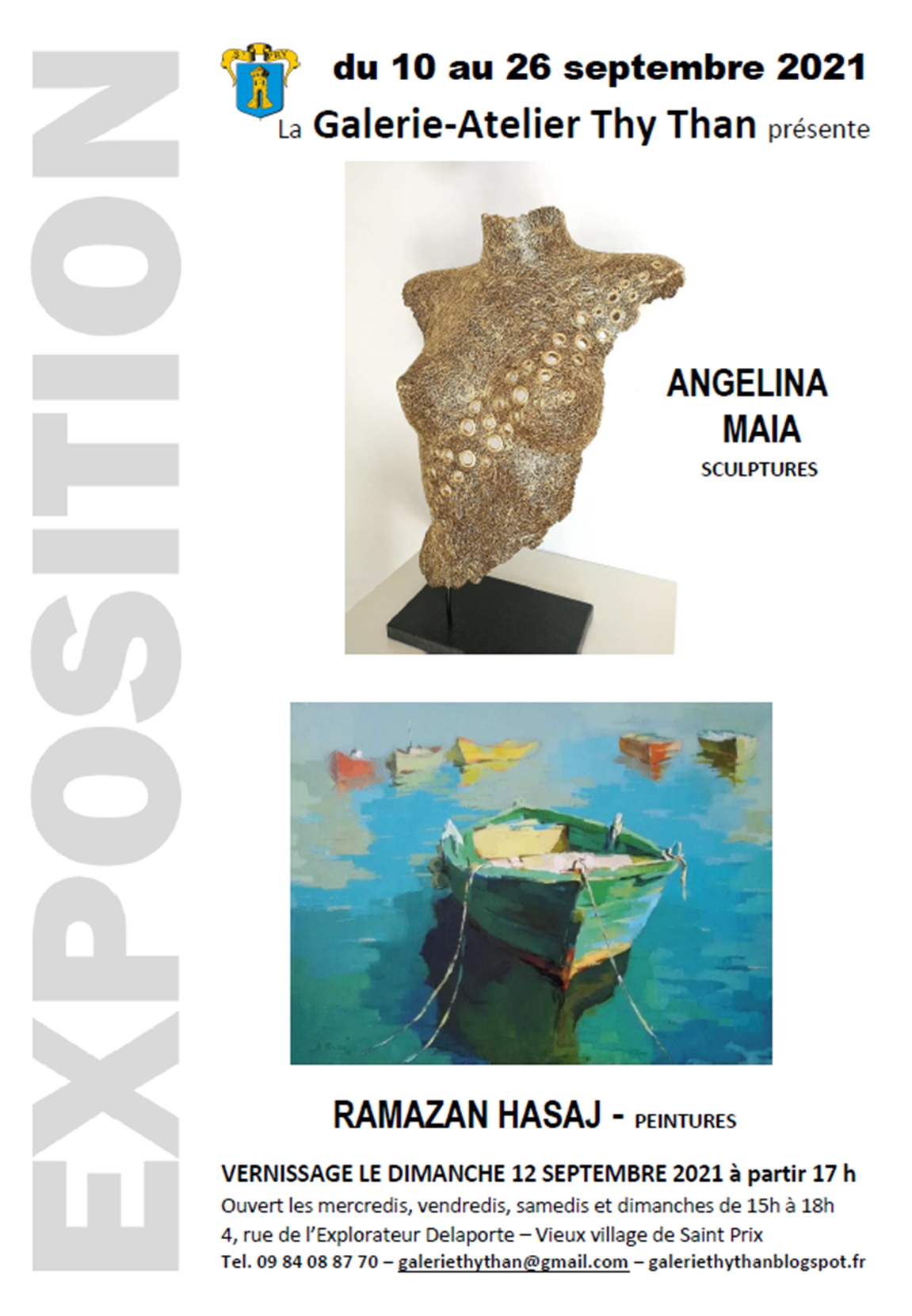 Exposition de Angelina Maia et Ramazan Hasaj