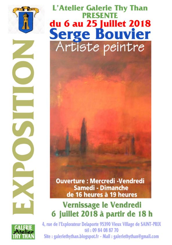 Exposition de Serge Bouvier