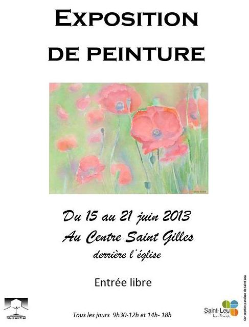 exposition de peinture à SAINT LEU