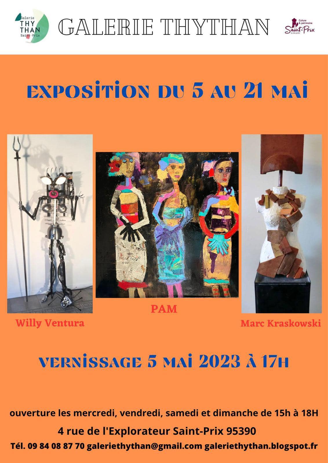 Exposition ThyThan du 5 au 21 mai 2023