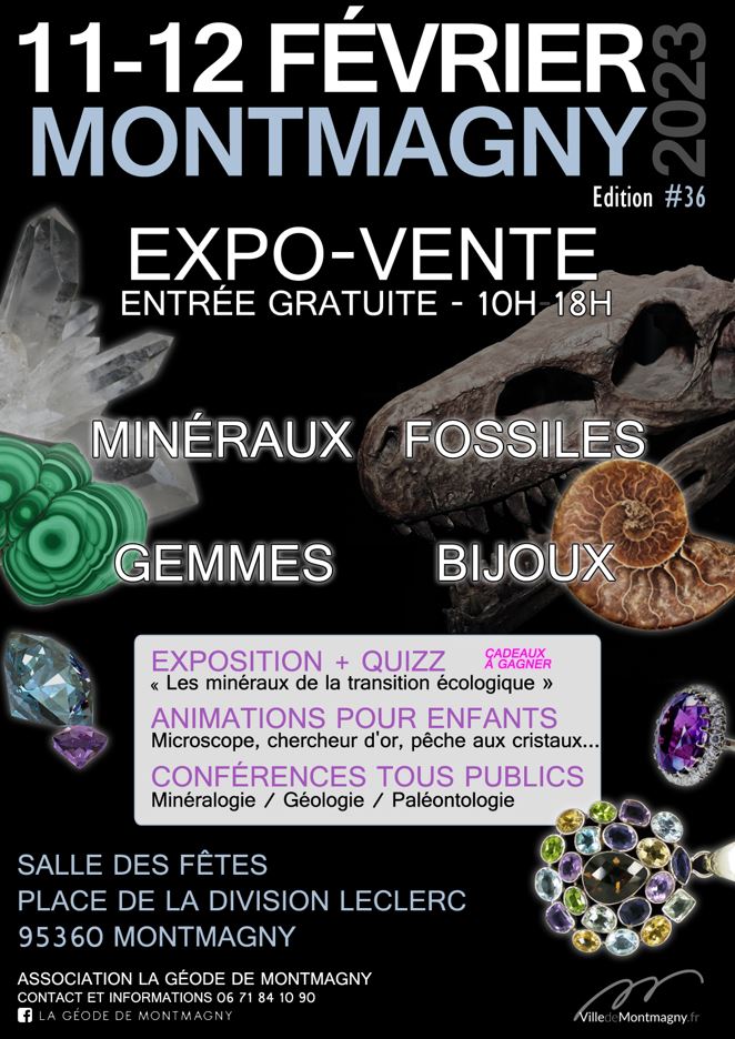 Expo-vente Minéraux Fossiles à Montmagny