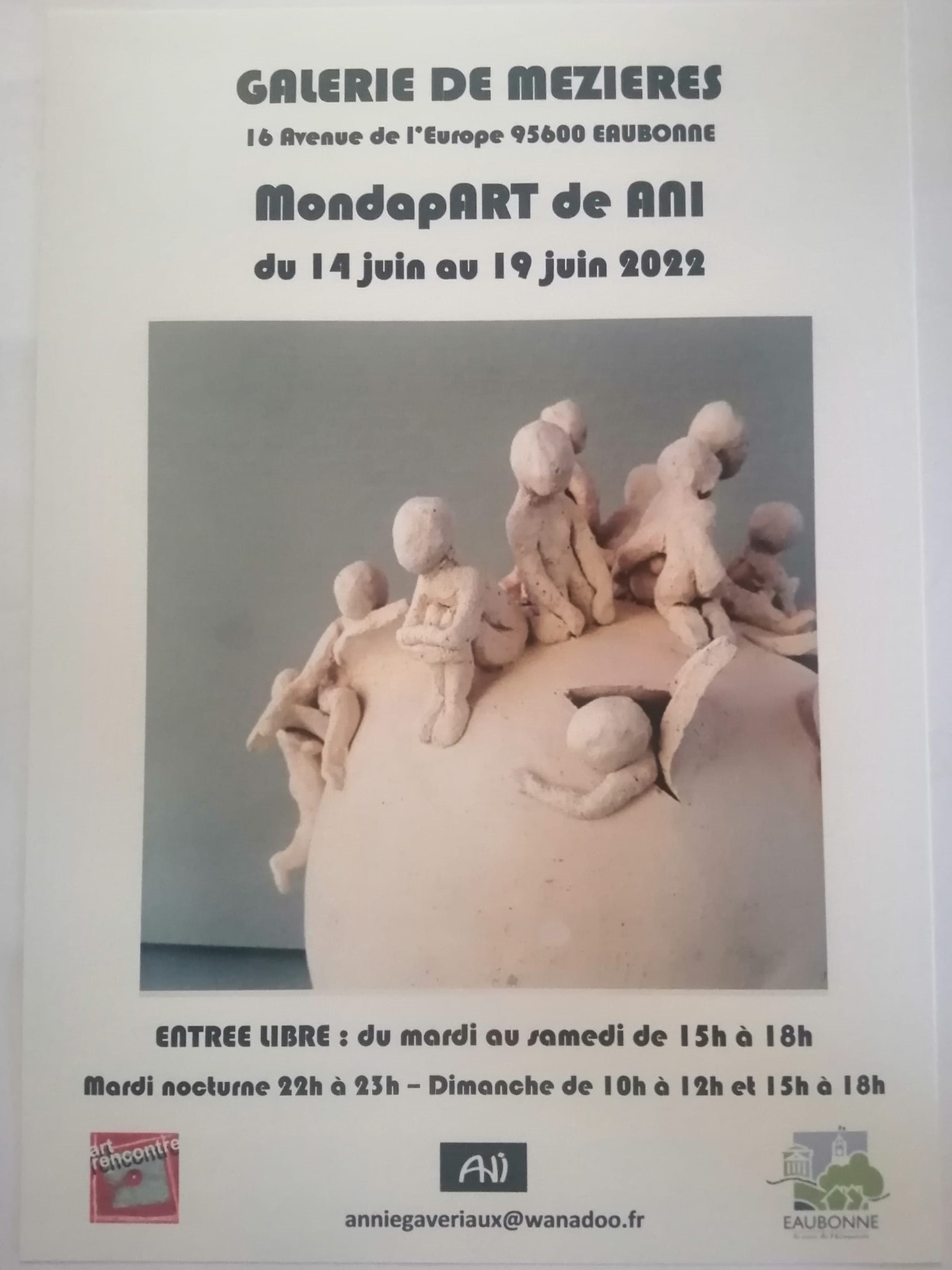 Exposition de ANI - du 14 au 19 juin 2022