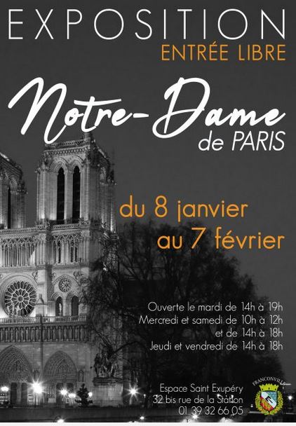 Exposition NOTRE DAME DE PARIS