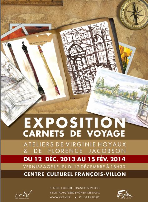 exposition carnets de voyage