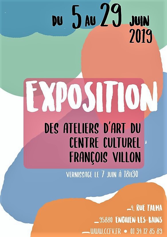 Exposition ateliers art ccfc - 2019