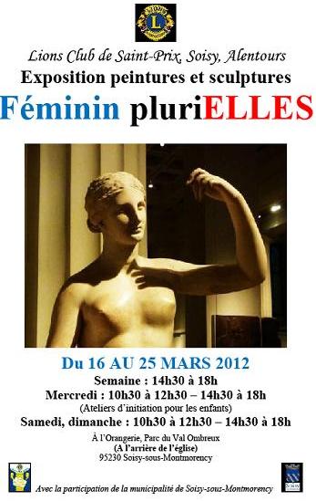 exposition Féminin pluriELLES à SOISY SOUS MONTMORENCY