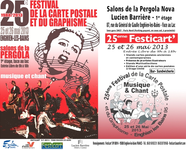 FESTICART àENGHIEN 25 ET 26 MAI 2013