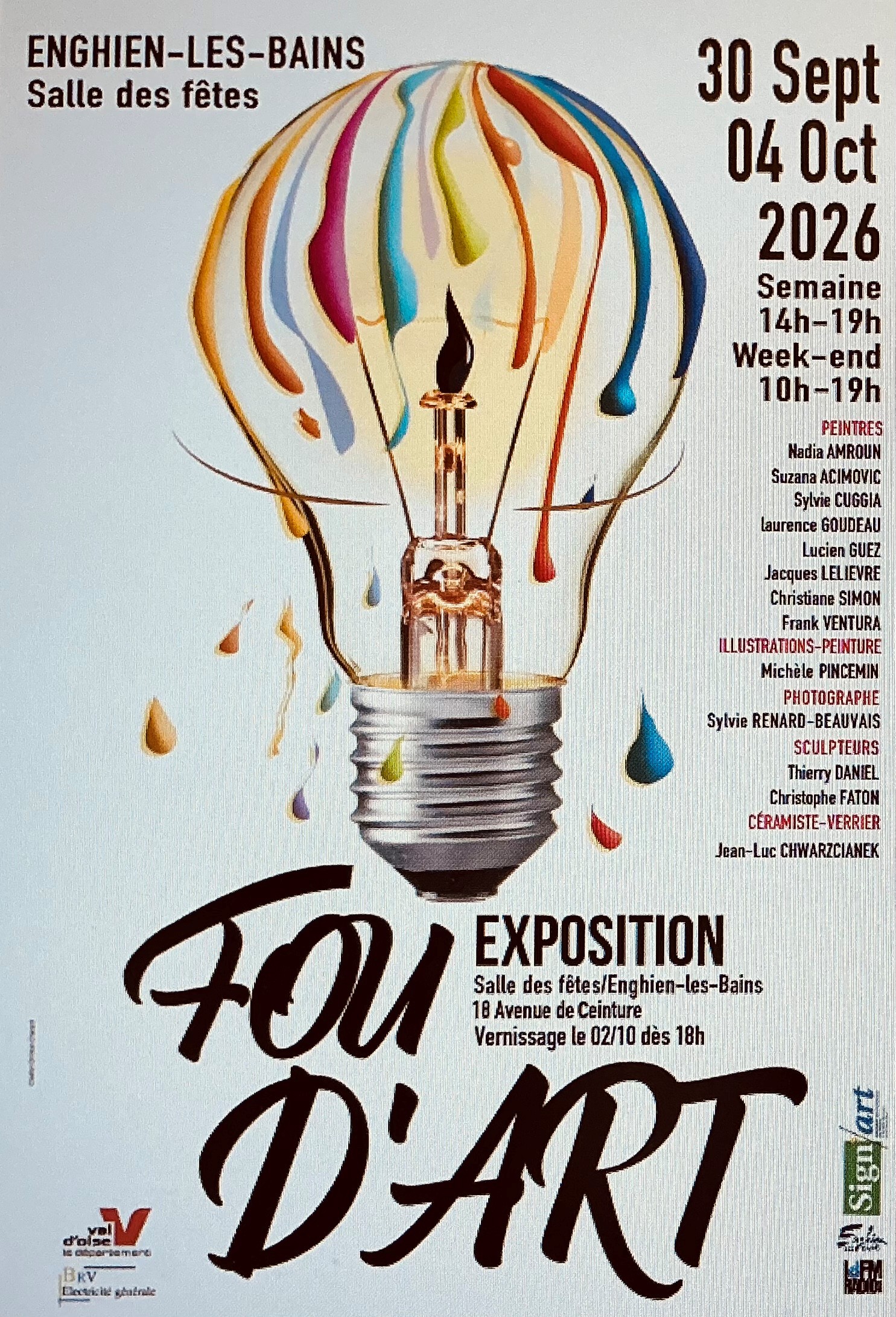 EXPO Fou d'Art - 30 septembre au 4 octobre 2026