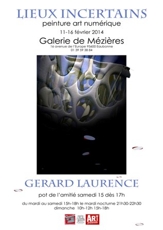 LIEUX INCERTAINS de Gérard Laurence