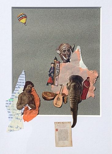 Collages poétiques de Gérard Noiret