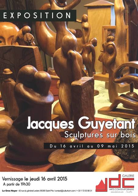 EXPOSITION JACQUES GUYETANT sculptures sur bois