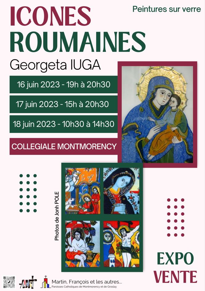 EXPO Georgeta Iuga - Icônes roumaines