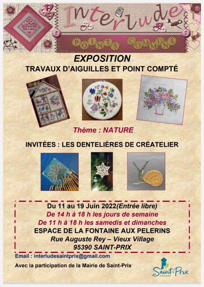 Exposition interlude - Saint-Prix - 2022
