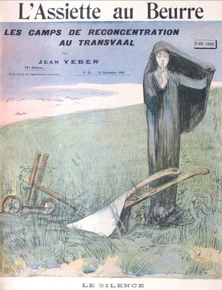 LES CAMPS DE RECONCENTRATION AU TRANSVAAL par Jean Veber