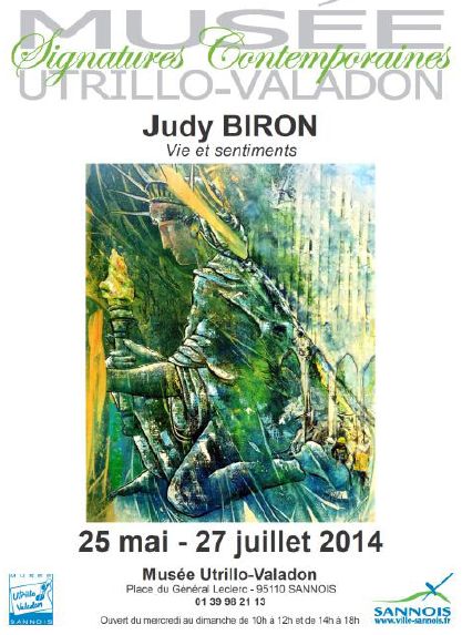 exposition JUDY BIRON à SANNOIS