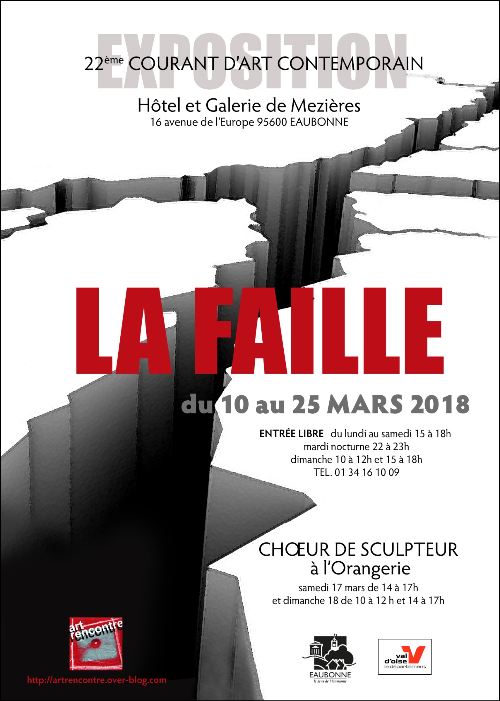 Exposition LA FAILLE à Eaubonne