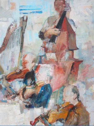 Peinture d'Albert Lauzero