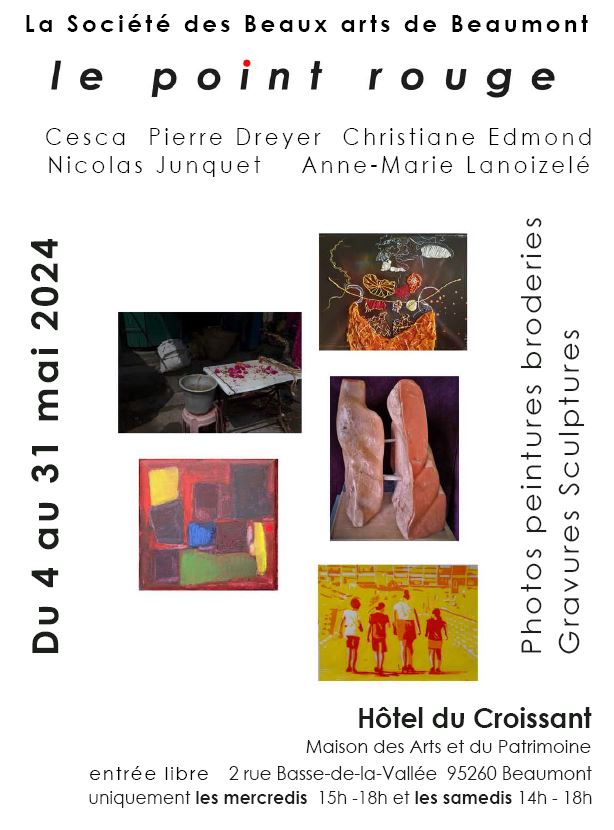 Exposition le point rouge - Beaumont-sur-Oise