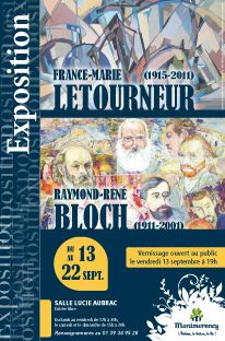 Exposition MF Letourneur et Raymond René Bloch