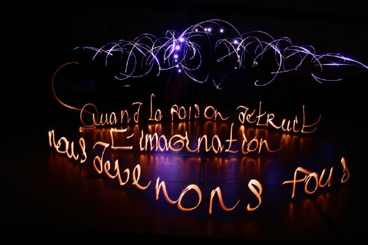 LIGHTPAINTING à ENGHIEN