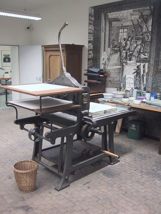 Presse lithographique