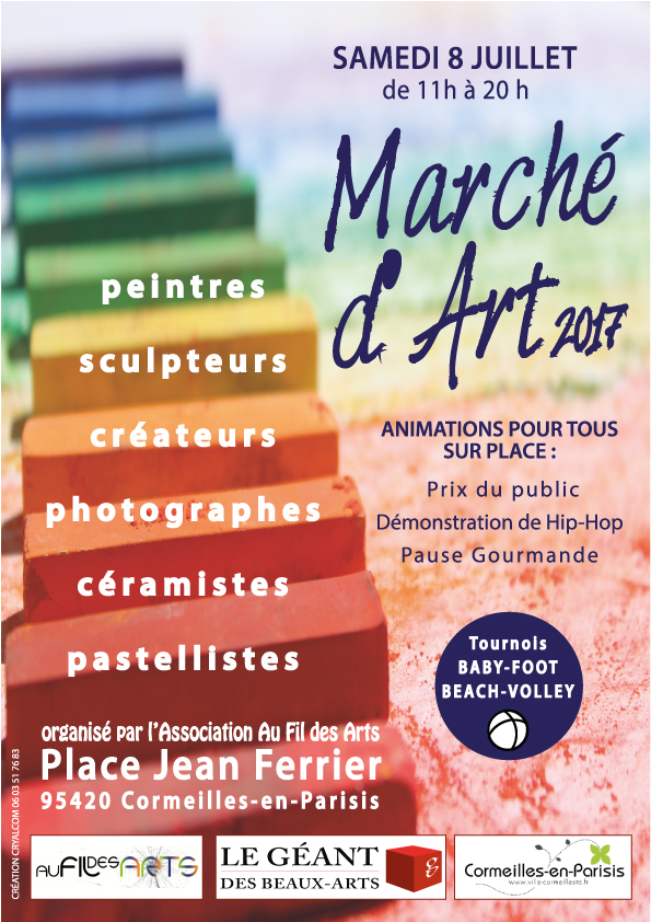 MARCHE D'ART 2017 à Cormeilles-en-Parisis