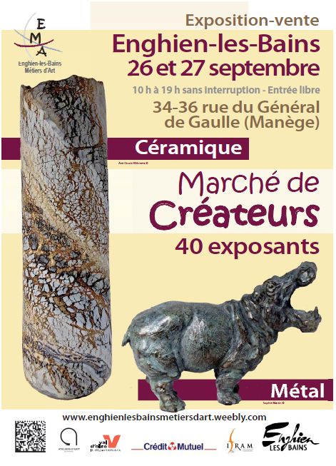 Marché de créateurs à Enghien