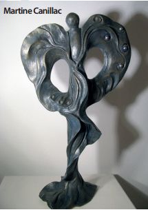 Sculpture de Martine Canillac