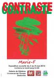 Exposition de Marie-F  : "Contraste"