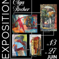 Exposition de peintures d'Olga Rocher