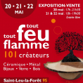 Une centaine d'artisans d'art au rendez-vous de la nouvelle édition de Tout feu tout flamme à Saint-Leu-la-Forêt !