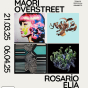Exposition de Maori Overstreet et Rosario Elia
