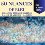 Exposition de Stéphanie Marseille : 50 nuances de bleu