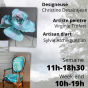 Exposition : Comme chez soi avec Virginie Trefert, Christine Desaintjean et Sylvie Atchikguezian.