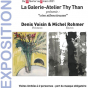 Exposition de Denis Voisin (peintures) et Michel Rohmer (Encres) : Vies silencieuses