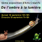 Exposition d'arts créatifs : De l'ombre à la lumière avec Laurent Grumbach en invité d'honneur.
