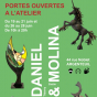 Portes ouvertes à l'atelier : exposition du sculpteur Thierry Daniel et la vitrailliste Suzie Molina