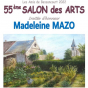 55e Salon des Arts avec Madeleine Mazo en invitée d'honneur.