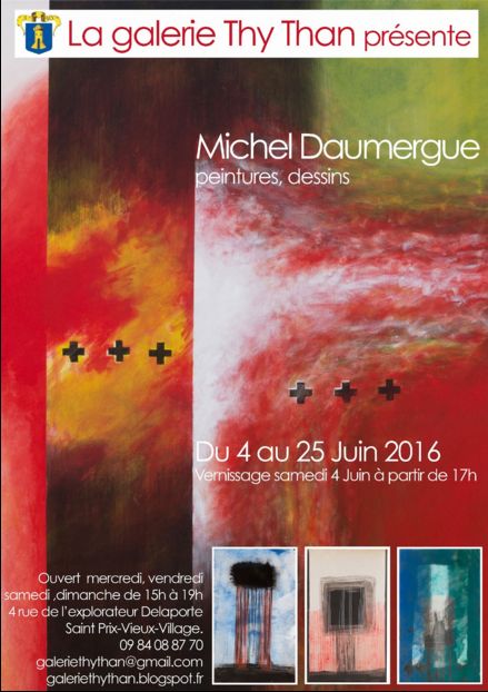 Exposition de Michel Daumergue à Saint-Prix