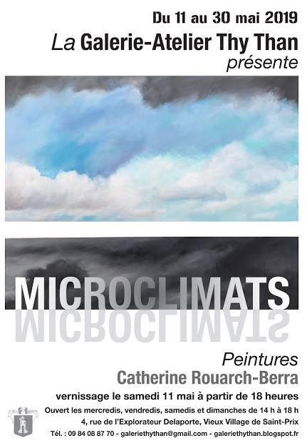 Exposition MICROCLIMATS de Catherine Rouarch-Berra