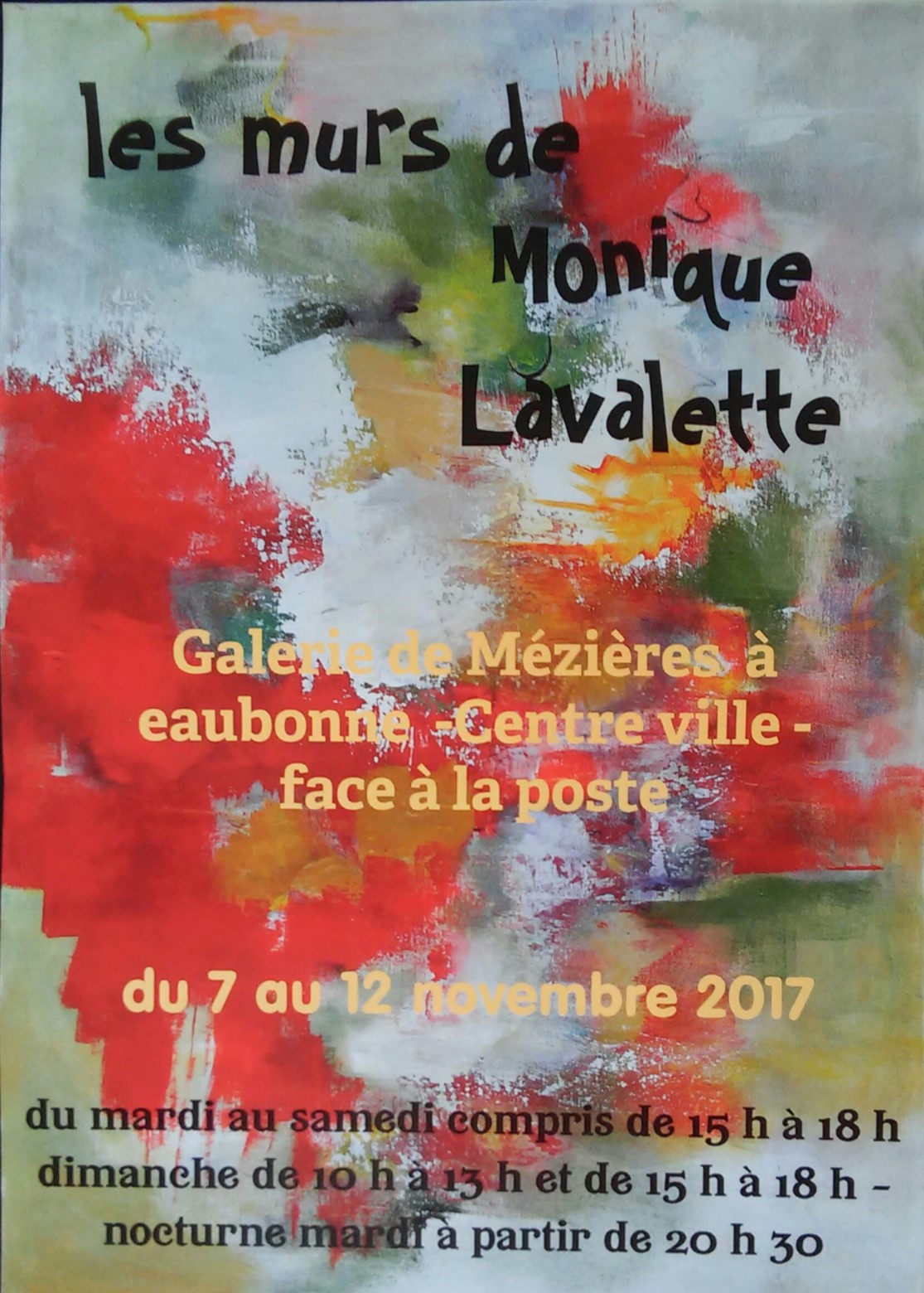 Les murs de Monique Lavalette