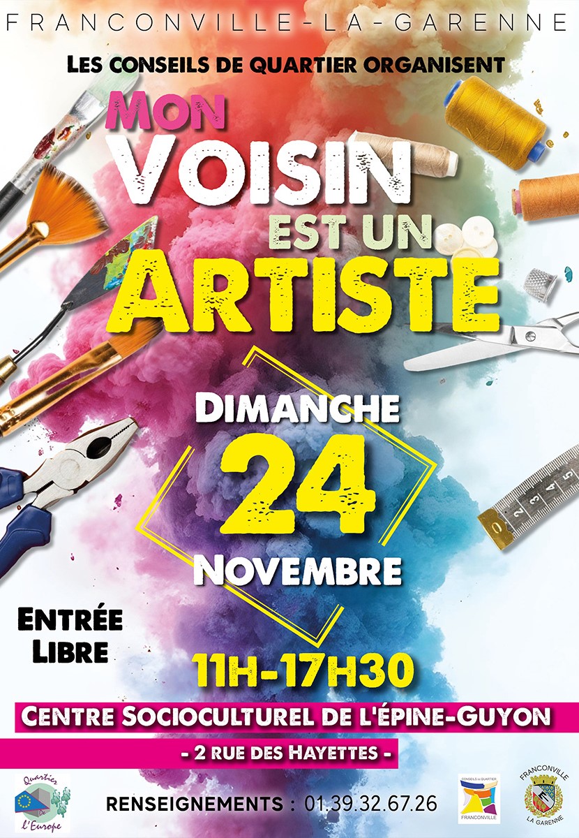 EXPO Mon voisin est un artsite - Franconville - 2024