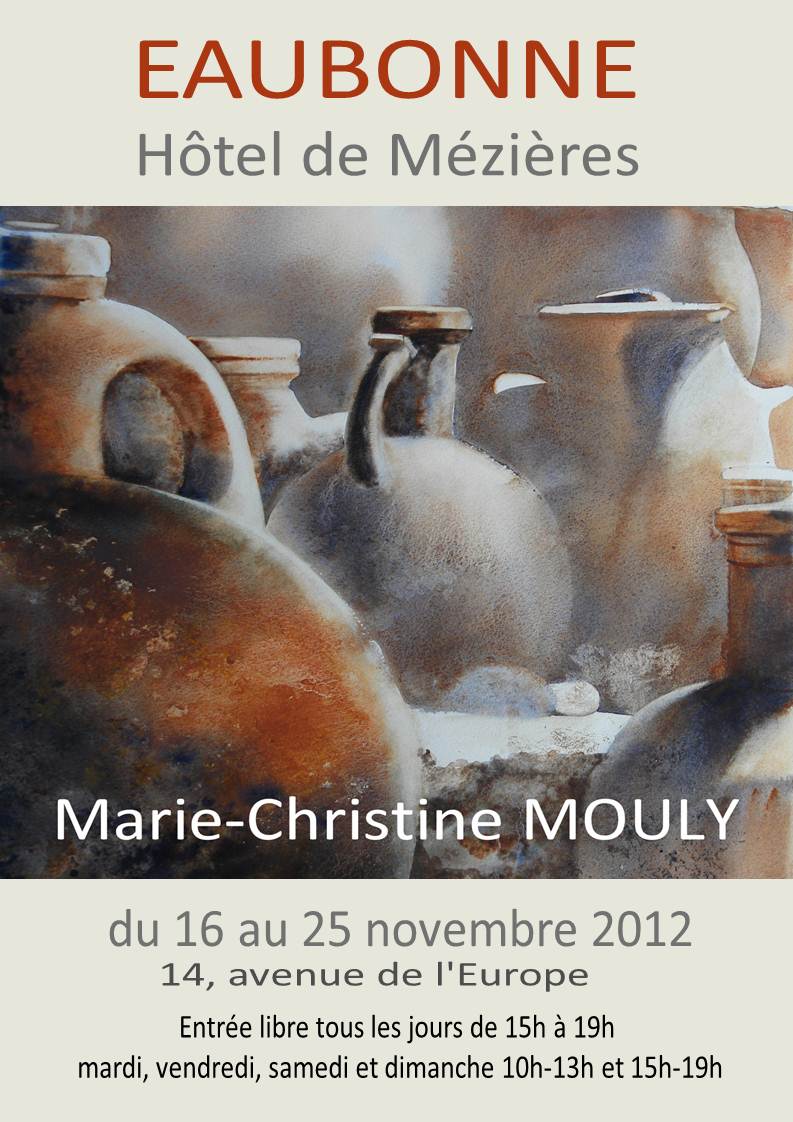 EXPO MC MOULY à EAUBONNE du 17 au 25 novembre 2012