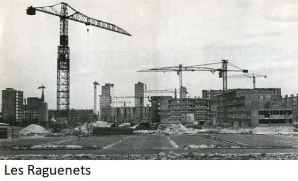 Construction des Raguenets (source ASGVO)