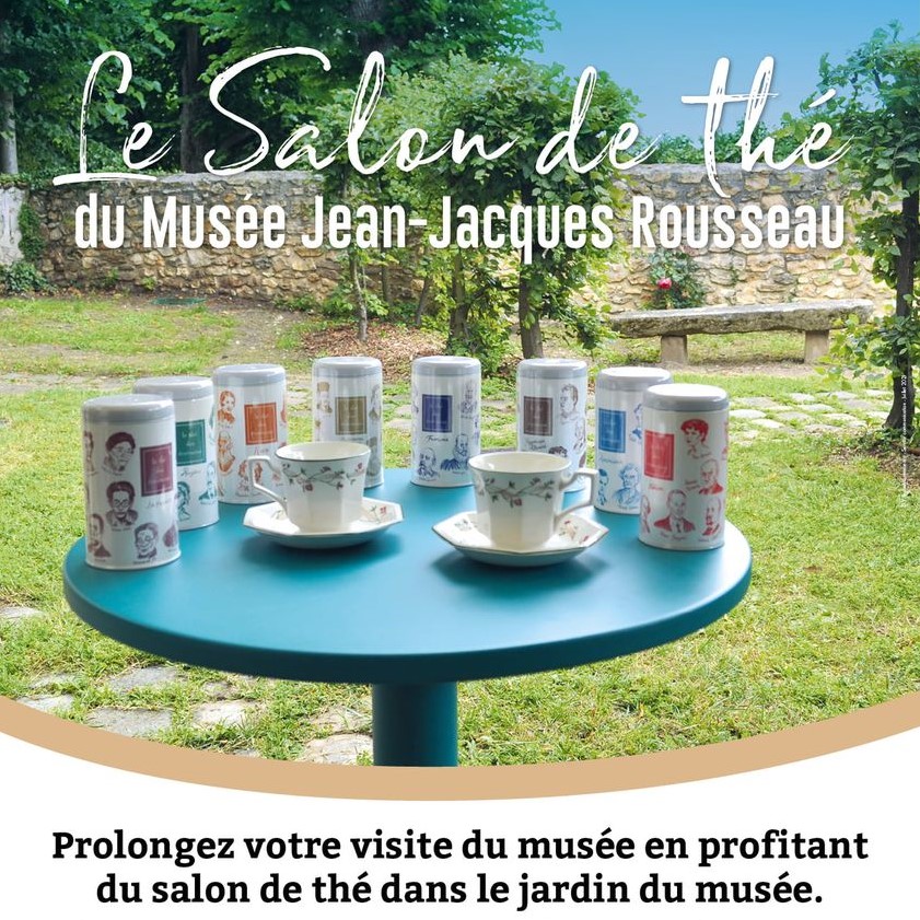 Le Salon de thé du musée Jean-Jacques Rousseau à Montmorency