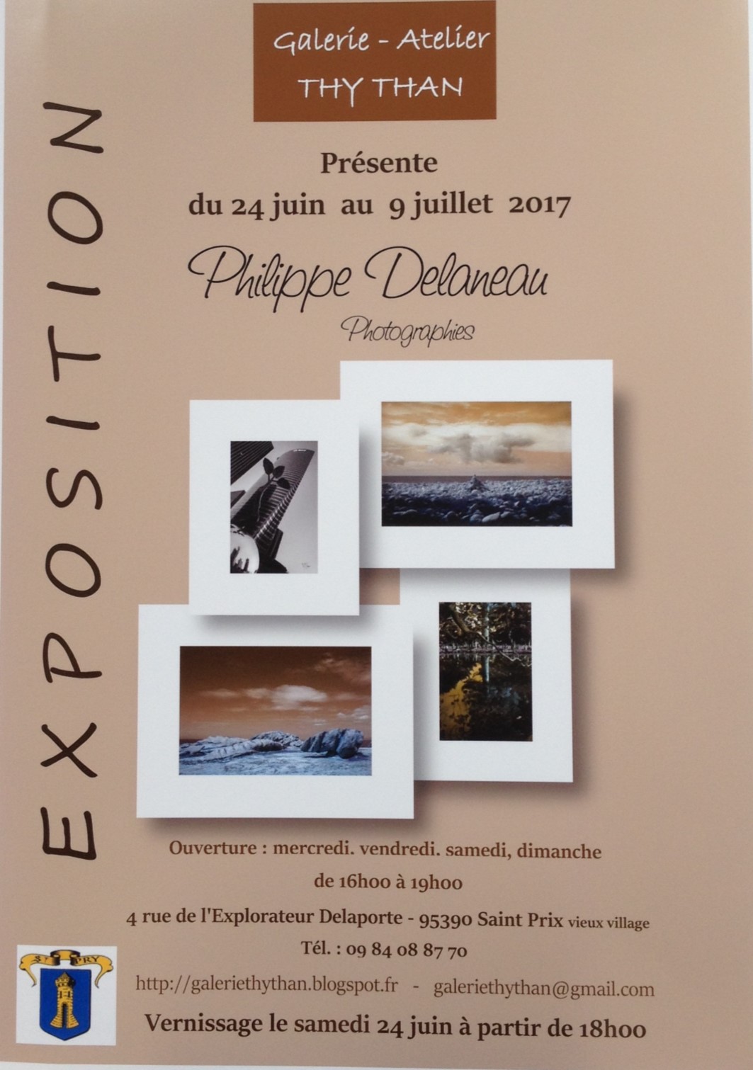 Exposition de Philippe Delaneau à Saint-Prix