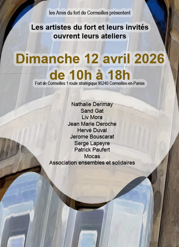 Portes ouvertes Ateliers Fort de Cormeilles 12 avril 2026