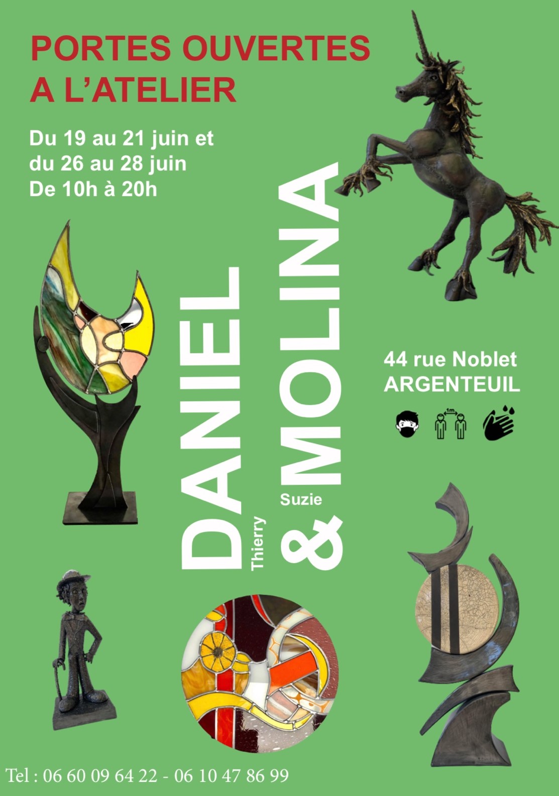 Portes ouvertes à l'Atelier - Thierry Daniel et Suzie Molina